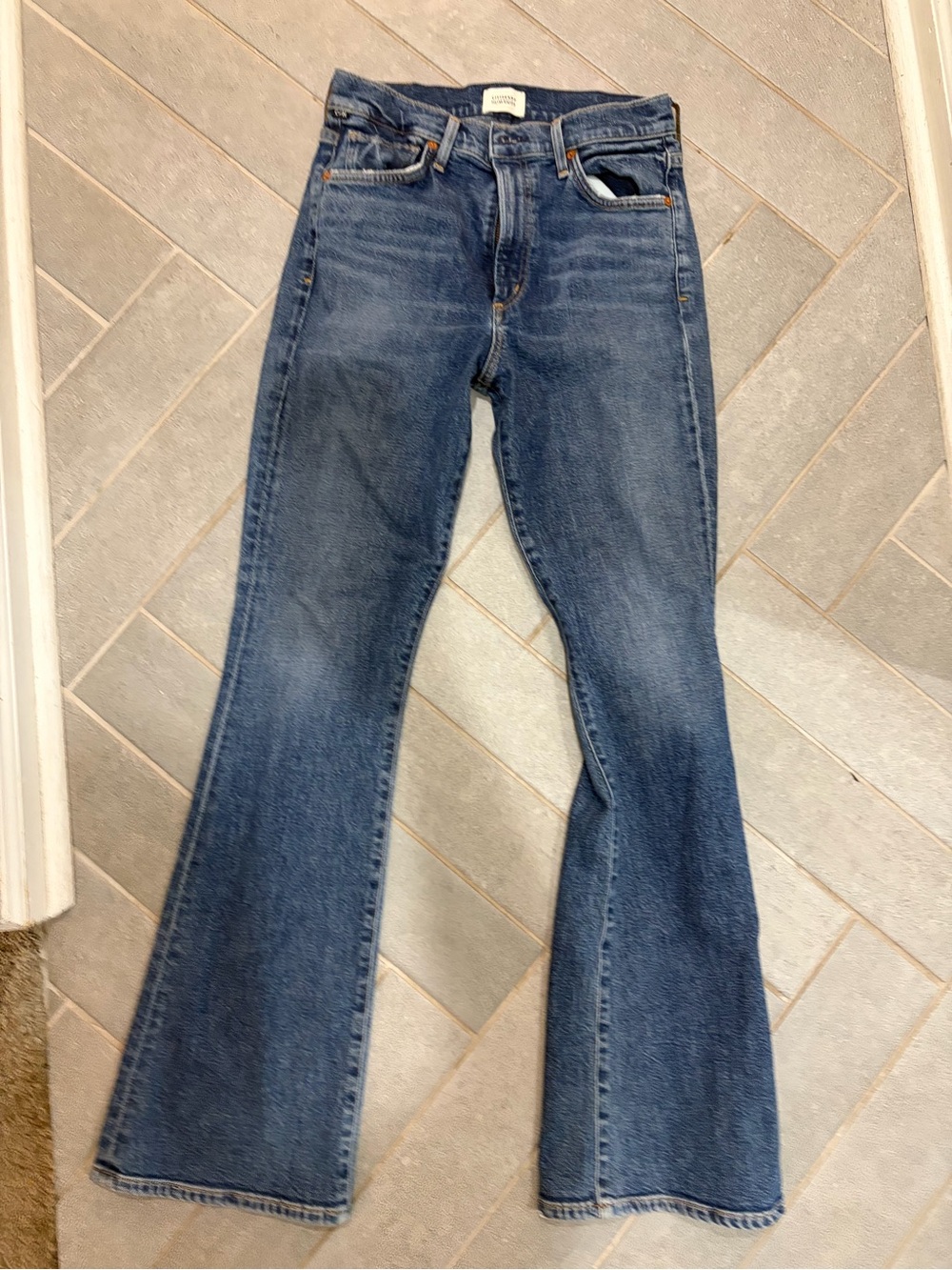 Citizens of Humanity Blue Women's Flare Jeans - Classic Denim